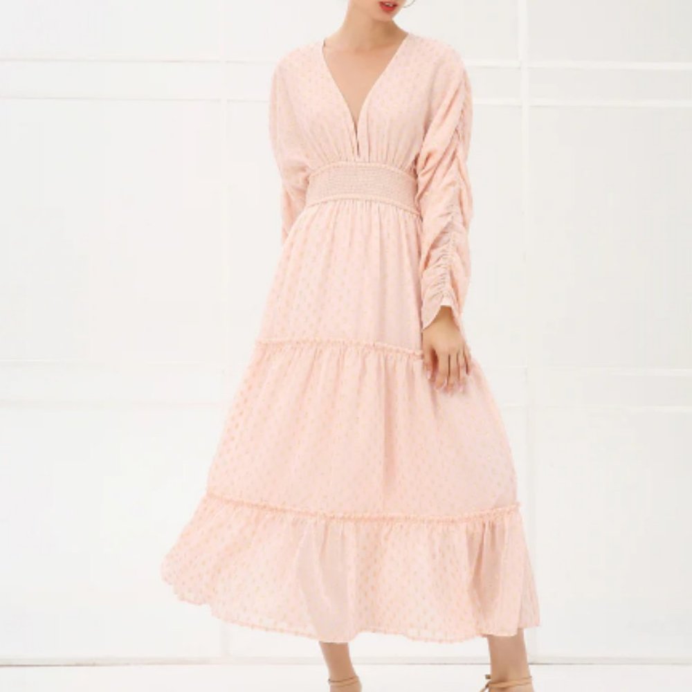 Julie Brown Blush Dress
